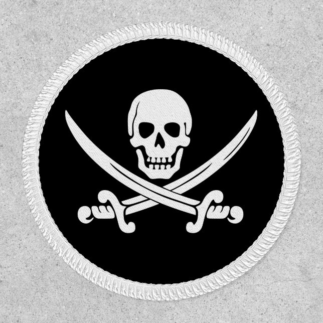 Jolly Rogers Pirate Patch (Front)