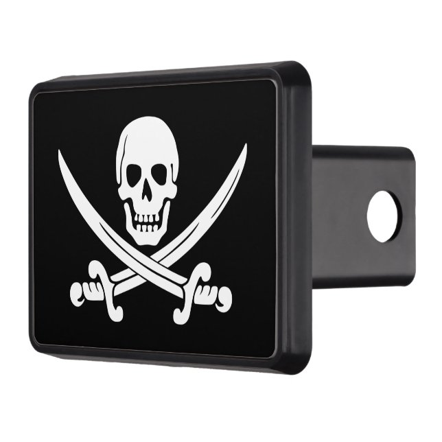 Jolly Rogers Pirates Hitch Cover (Left)