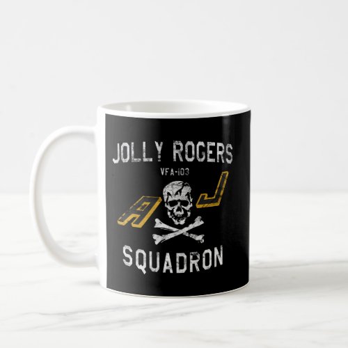 Jolly Rogers Strike Fighter Squadron Vfa_103 Coffee Mug
