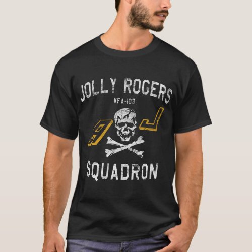 Jolly Rogers Strike Fighter Squadron Vfa_103 T_Shirt