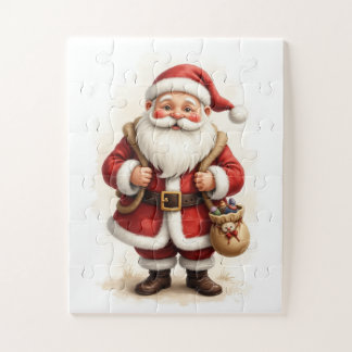 Jolly Santa Claus – Merry Christmas Jigsaw Puzzle