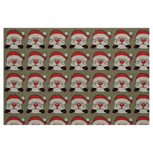 Jolly Santa Fabric