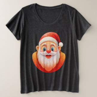 Jolly Santa Graphic Women's Tee