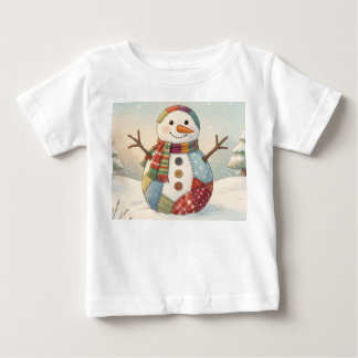 Jolly Snowman Baby T-Shirt