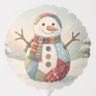 Jolly Snowman Balloon