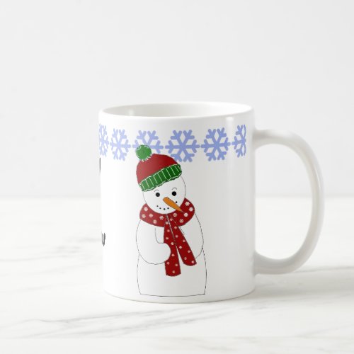 Jolly Snowman Coffee Mug