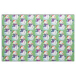 Jolly Snowman Fabric
