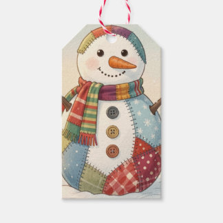 Jolly Snowman Gift Tags