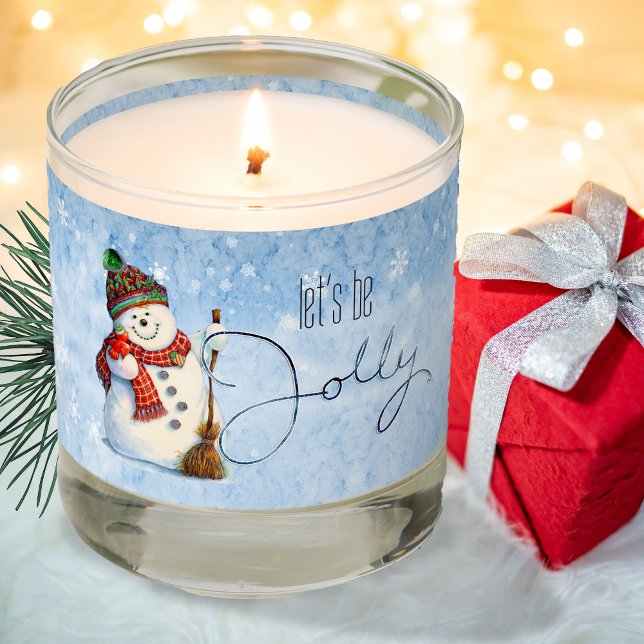 Jolly Snowman ID841 Scented Candle (Creator Uploaded)