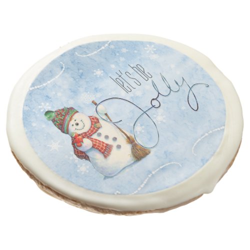 Jolly Snowman ID841 Sugar Cookie