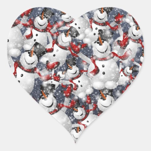 jolly snowman stickers