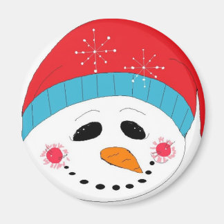 Jolly Soul in a Red Hat Magnet