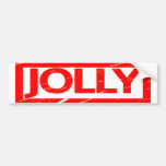 Jolly Stamp Bumper Sticker