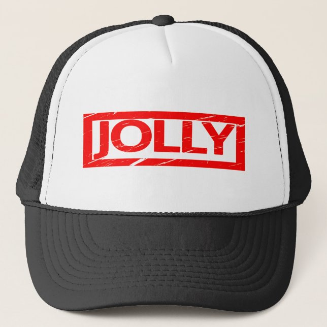 Jolly Stamp Trucker Hat (Front)