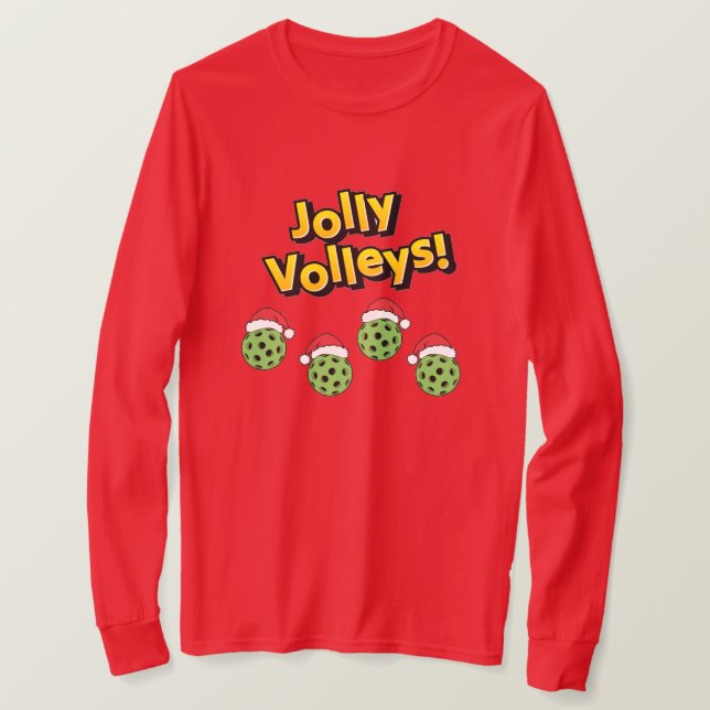 Jolly Volleys Long Sleeve  T-Shirt (Design Front)