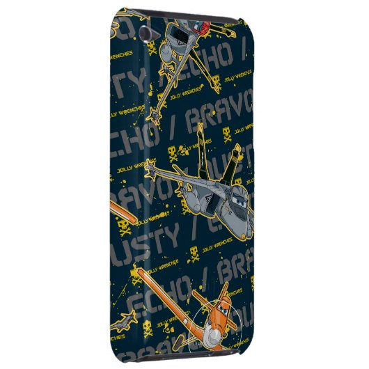 Jolly Warriors Pattern Barely There iPod Case (Back/Right)