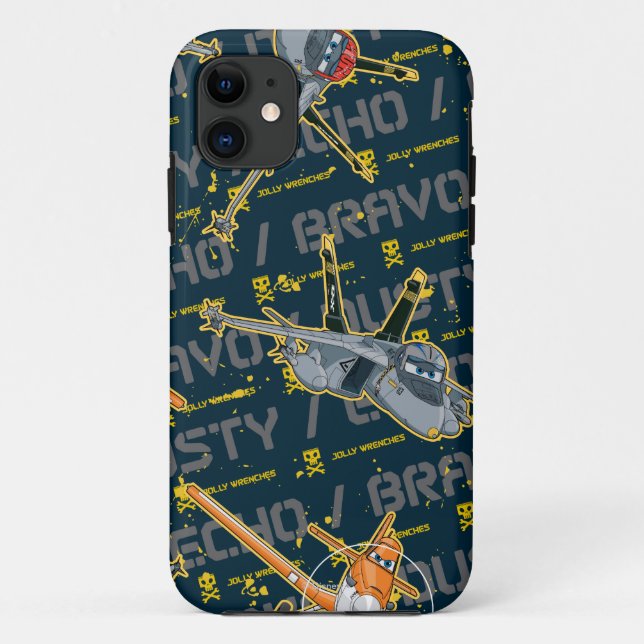 Jolly Warriors Pattern Case-Mate iPhone Case (Back)