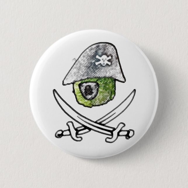 JollyCabbage Pinback Button (Front)