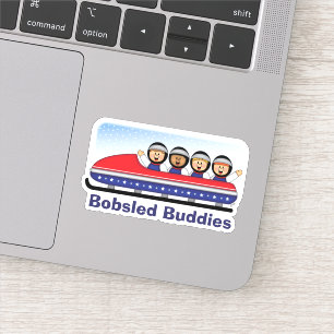 JollyKins Bobsled Buddies Sticker