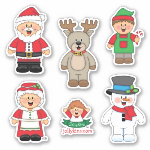 JollyKins Claus And Company Sticker