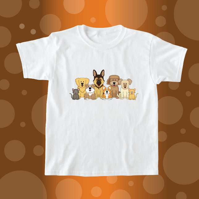 JollyKins Dogs & Cats  T-Shirt (Creator Uploaded)