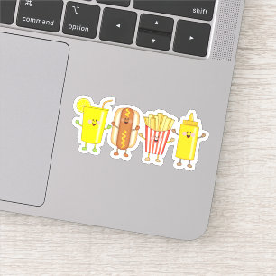 JollyKins Hot Dog Friends Sticker