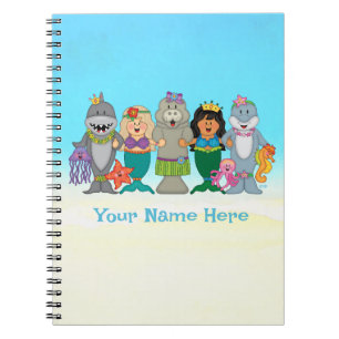 JollyKins Mermaid Friends Notebook