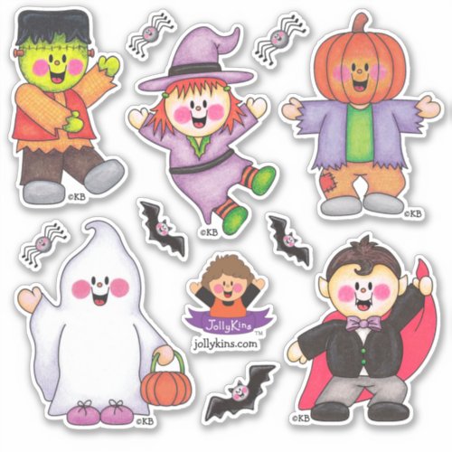 JollyKins The Spooky Crew Sticker