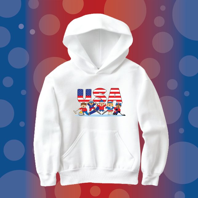 JollyKins USA Winter Sports   Hoodie (Creator Uploaded)
