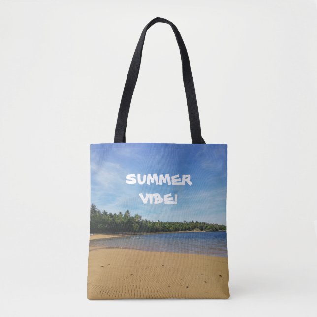 Jomalig Island Summer Tote Bag (Front)