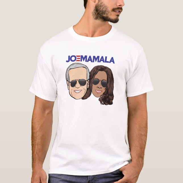 JOMAMALA Funny Joe Biden Kamala Harris Men T-Shirt (Front)
