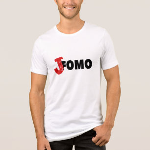 Jomo joy of missing out FUNNY anti hustle Tri-Blend Shirt