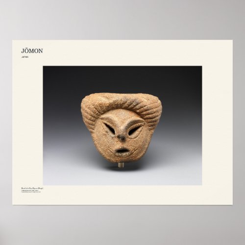 Jōmon Japan Art Poster