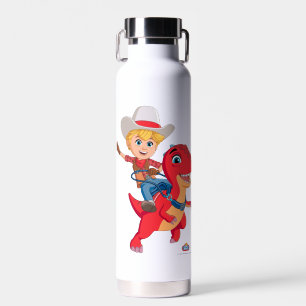 Jon and Blitz Dino Ranch Water Bottle