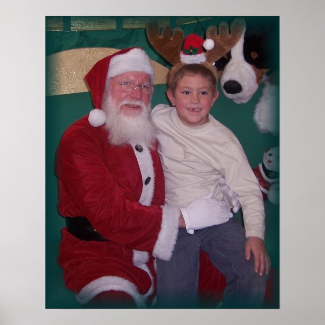 jon and santa poster (Front)