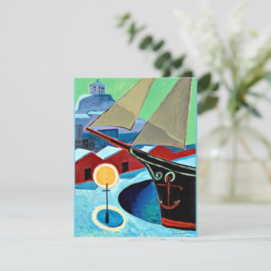 Jon-And - Ship in Harbor (Standing Front)