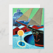 Jon-And - Ship in Harbor (Front/Back)