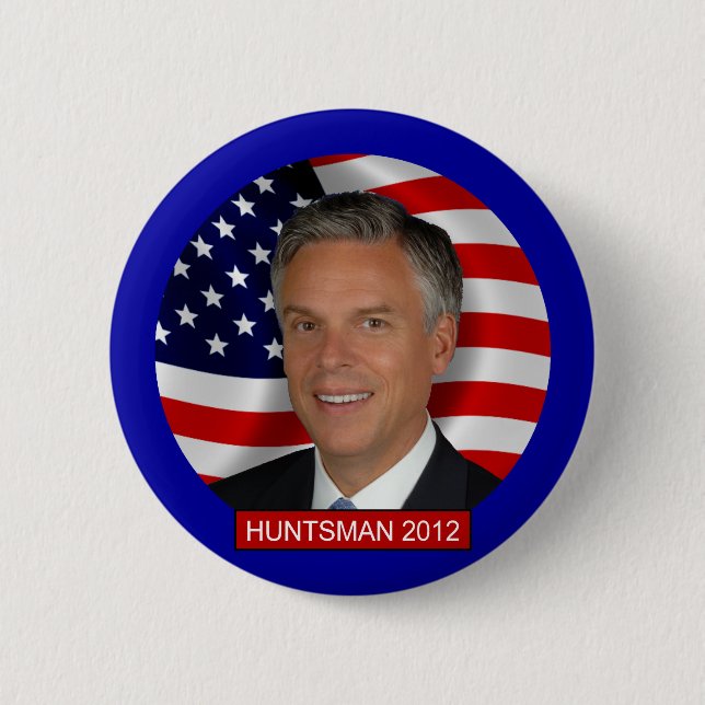 Jon Huntsman 2012 Button (Front)