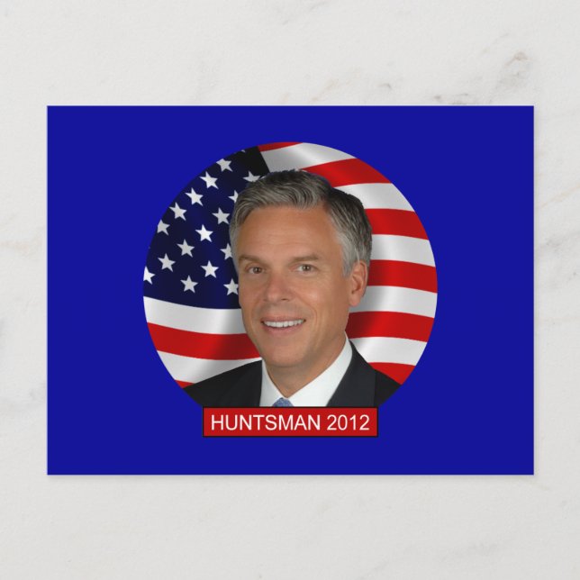 Jon Huntsman 2012 Postcard (Front)