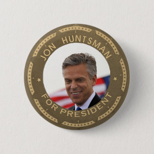 Jon Huntsman for President Button
