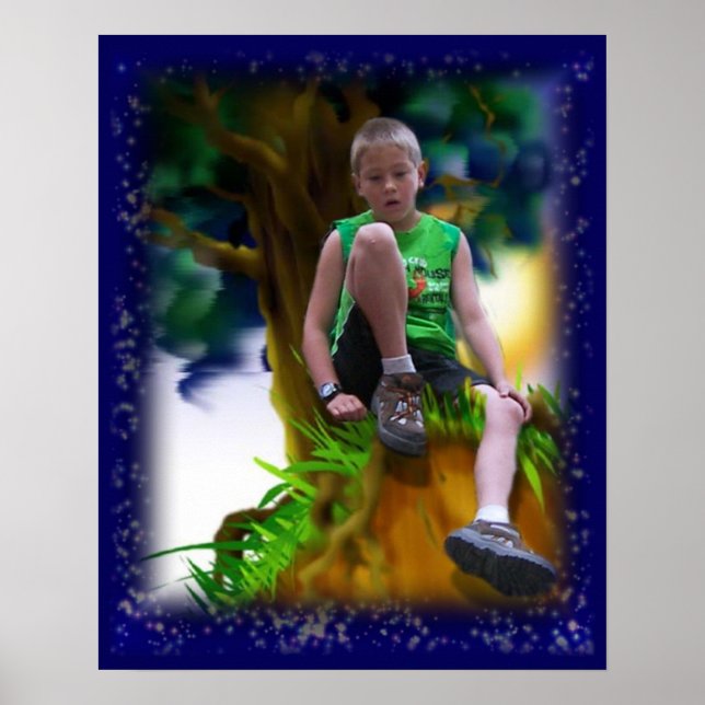 Jon On Cliff Poster (Front)