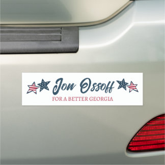 Jon Ossoff for a Better Georgia Car Magnet
