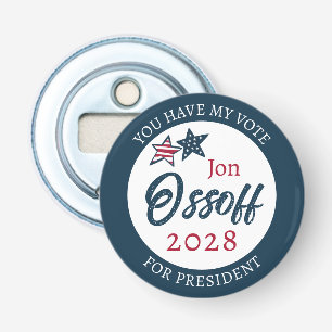 Jon Ossoff for Presdient 2028 Bottle Opener