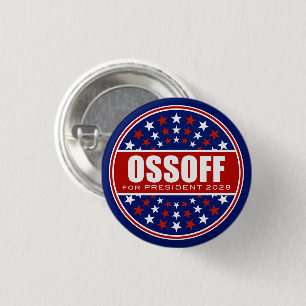Jon Ossoff for President 2028 Button