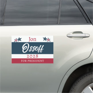Jon Ossoff for President 2028 Car Magnet