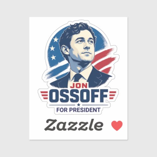 Jon Ossoff for President 2028 Sticker