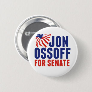Jon Ossoff for Senate 2026 Georgia Election Button