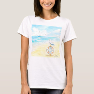 Jon Seagull - Peace & Love Save the World T-Shirt