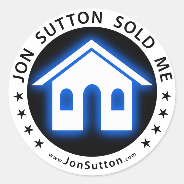 Jon Sutton Sold Me Classic Round Sticker (Front)