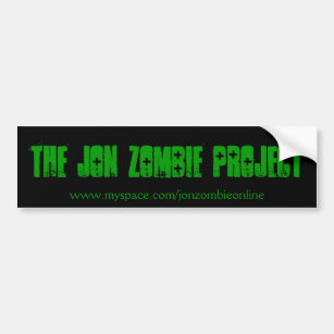 Jon Zombie Project sticker
